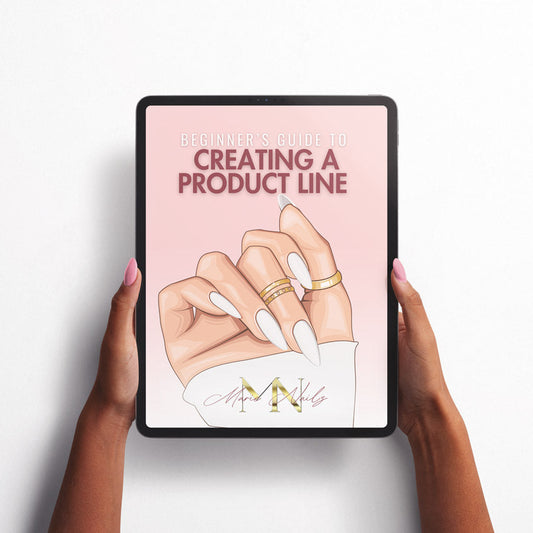 Beginner’s Guide to Creating a Product Line By Marie Perez - Marie Nailz