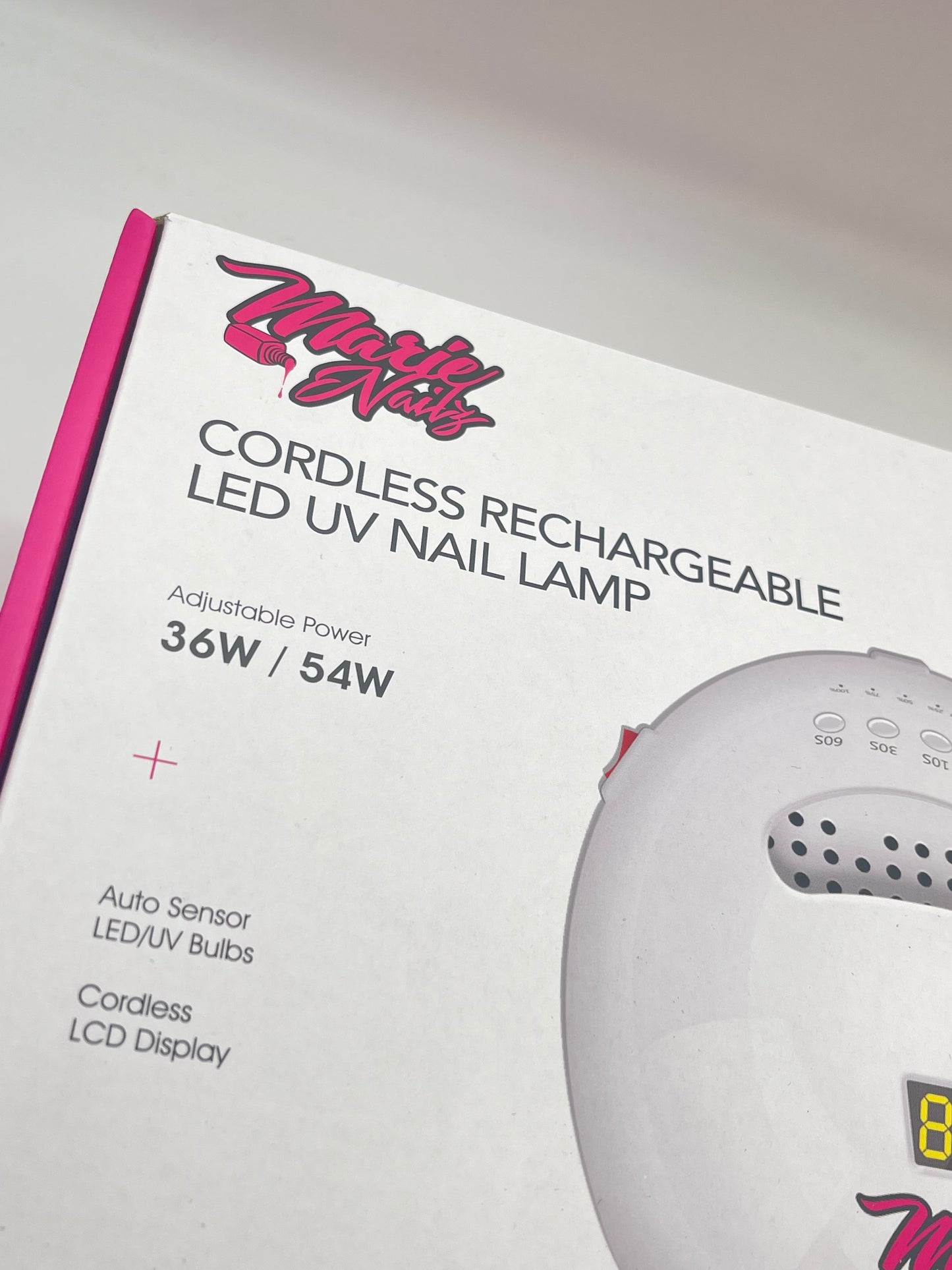 Cordless Rechargeable LED UV Lamp - Marie Nailz