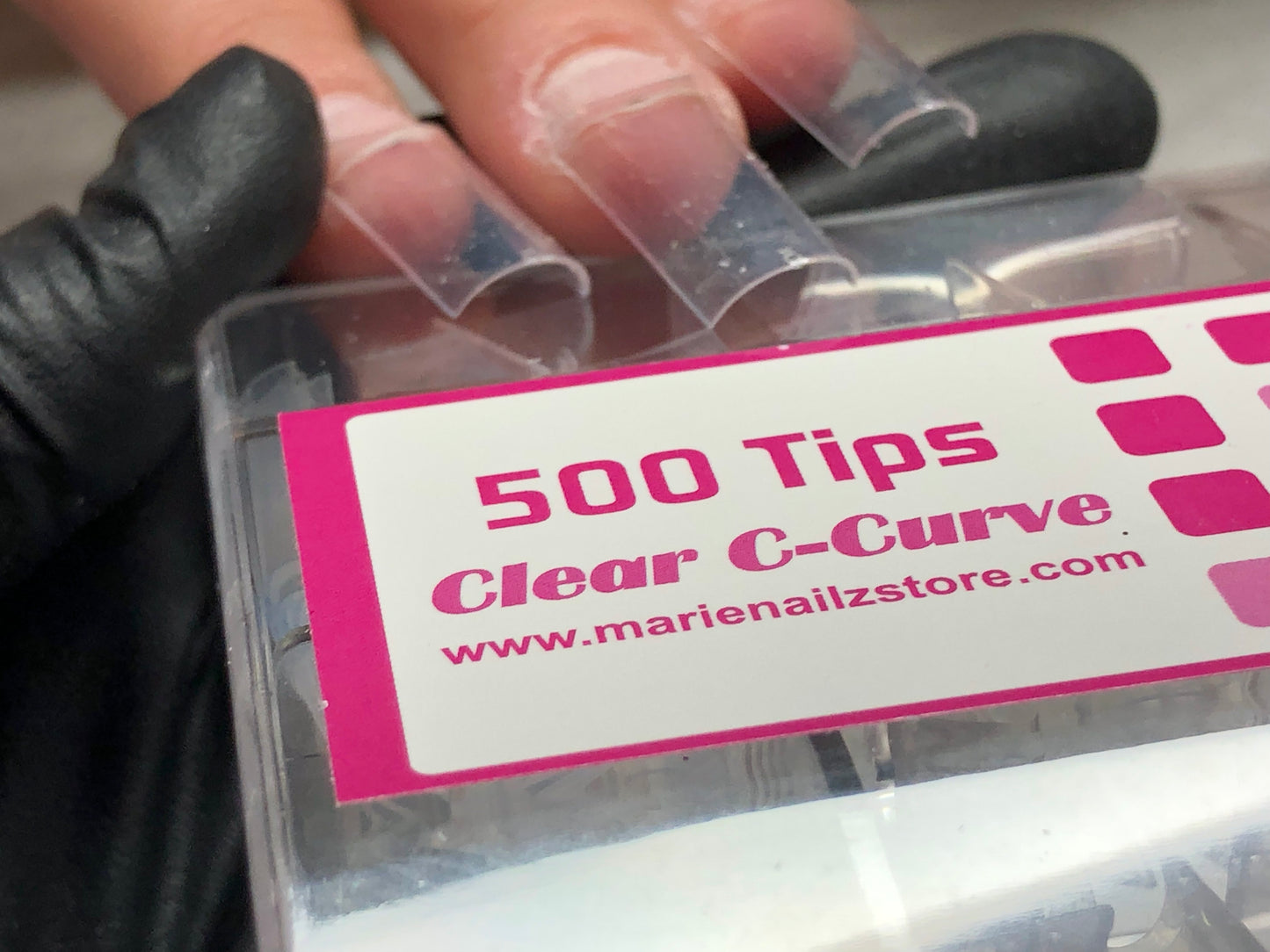 Classic C-Curve Nail Tips - Marie Nailz