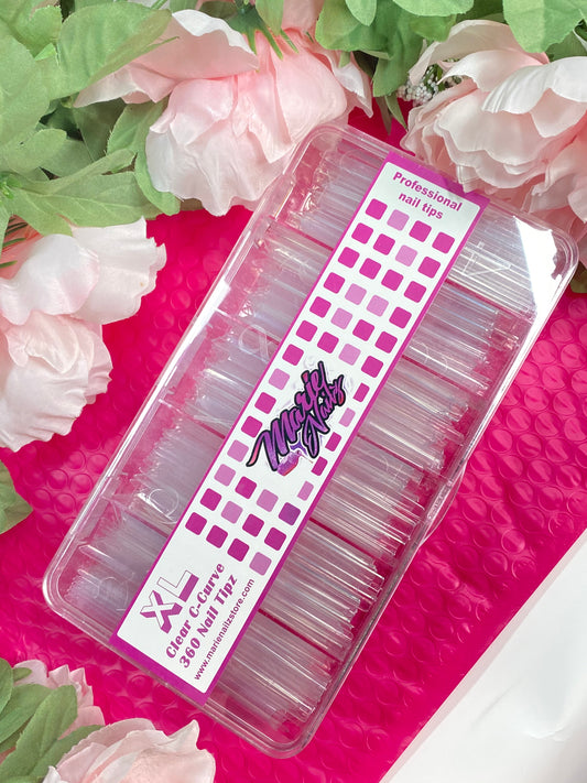 Extra Long C-Curve Nail Tips - Marie Nailz